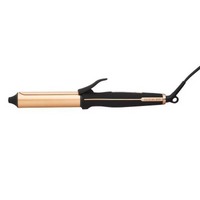 Kristin Ess Ceramic Curling Iron for Beach Waves, Curls for Medium and Long Hair, Black - 1 1/4"