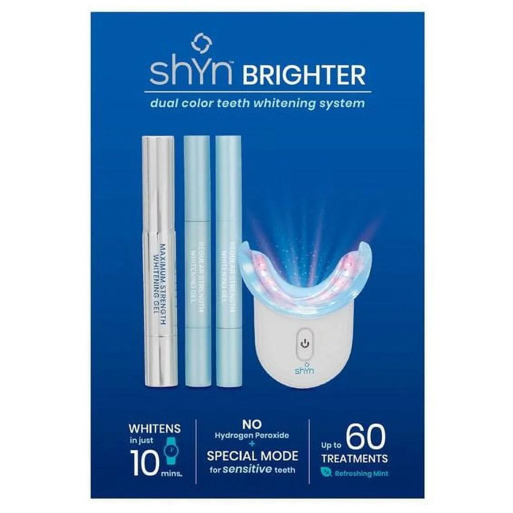 Shyn Brighter Teeth Whitening System, Cloud White, 8oz