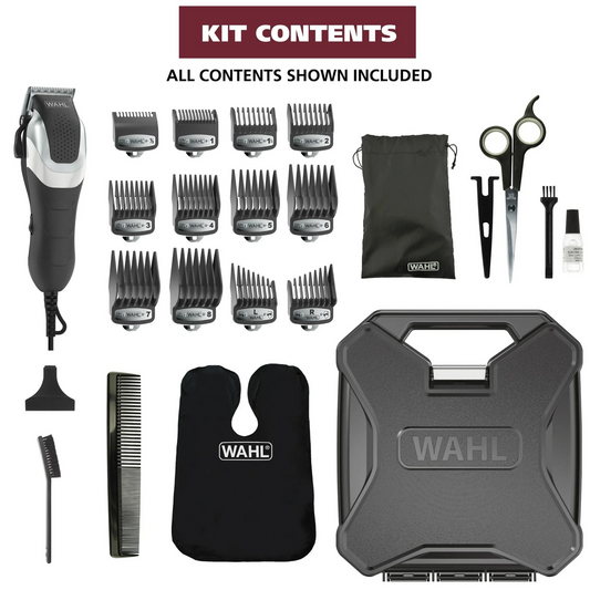 Wahl Pro Series Haircutting Kit With Storage Case, Facial Hair Trimmer, Heavy Duty Motor, Ultra Power, Great for men, woman and children's hair cuts