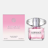 Versace Bright Crystal Eau De Toilette Spray For Woman, EDT 3 fl oz, 90 ml