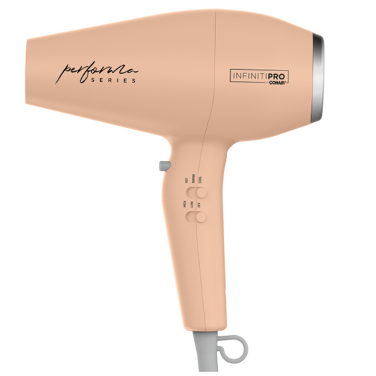 Conair InfinitiPRO Performa Series Ionic Ceramic Hair Dryer with Diffuser, Blow Dryer with Professional Performance Motor