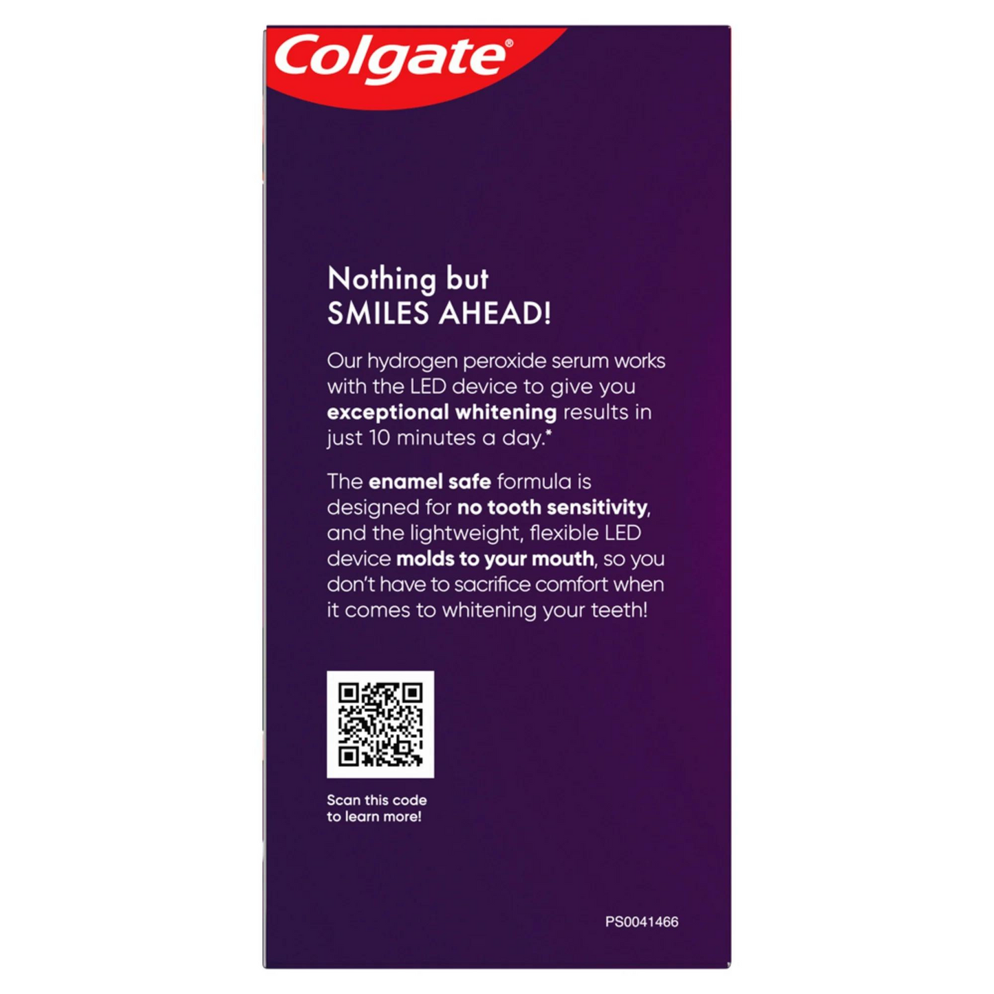 Colgate Optic White ComfortFit LED Teeth Whitening Kit, Smartphone-Powered Teeth Whitening Kit, Enamel-Safe