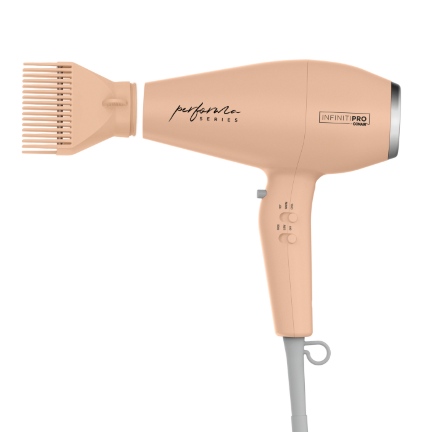 Conair InfinitiPRO Performa Series Ionic Ceramic Hair Dryer with Diffuser, Blow Dryer with Professional Performance Motor